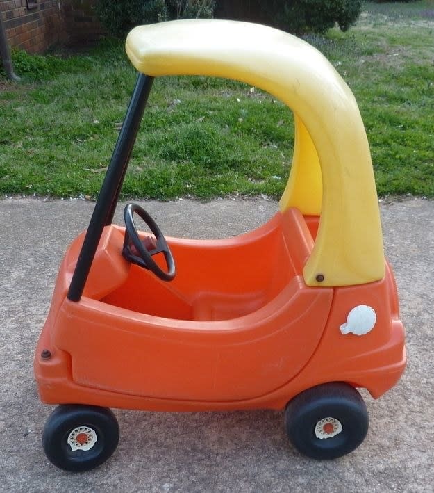 A child's play car