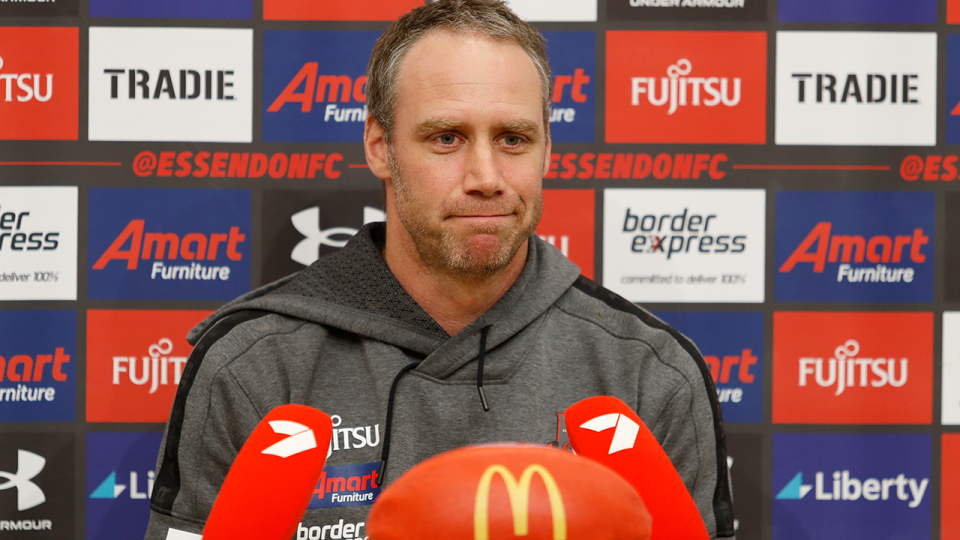 Ben Rutten (pictured) during a press conference.