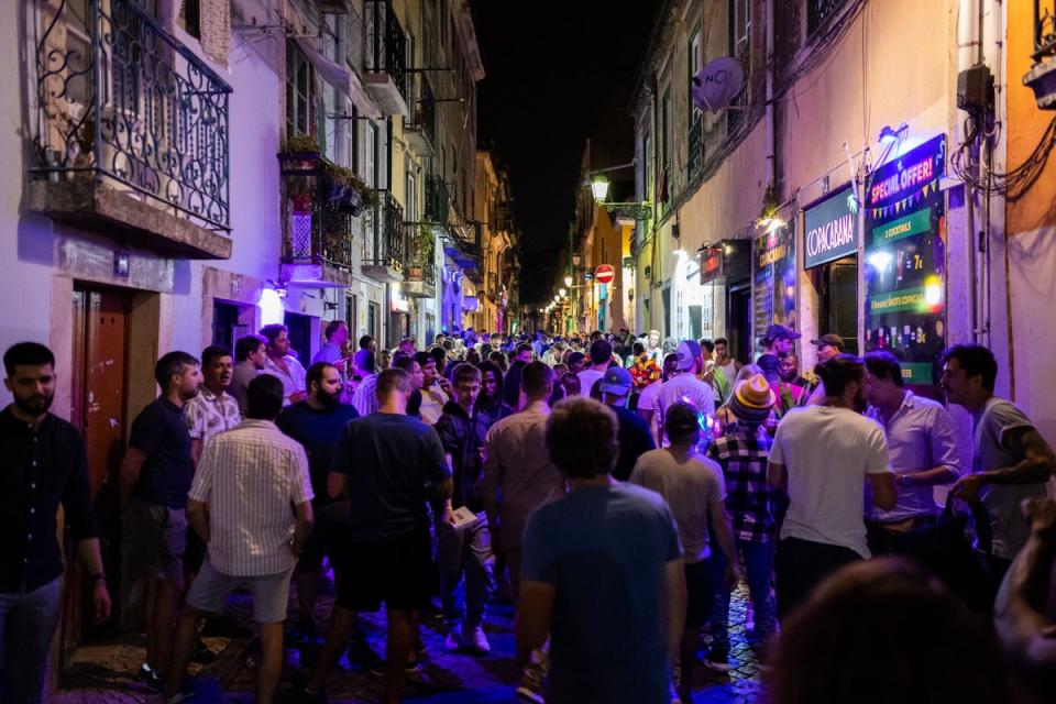 Bairro Alto literally translates to ‘high district’ or ‘upper neighbourhood’ (Getty Images)