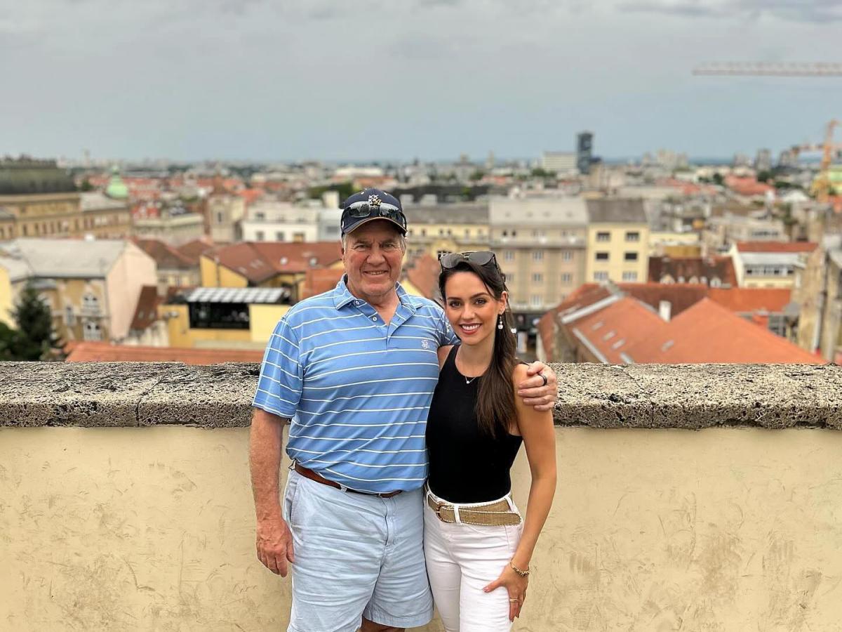 Bill Belichick, 72, and his girlfriend Jordon Hudson, 24, are all smiles in photos from their summer vacation