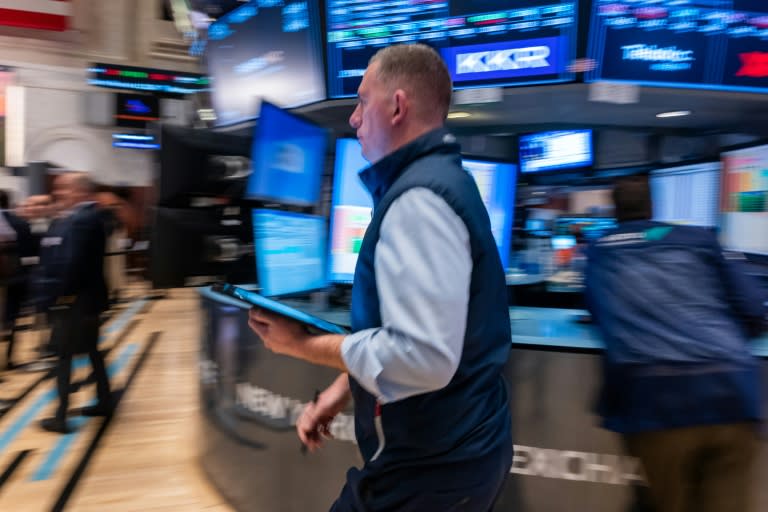 Le parquet du New York Stock Exchange (SPENCER PLATT)