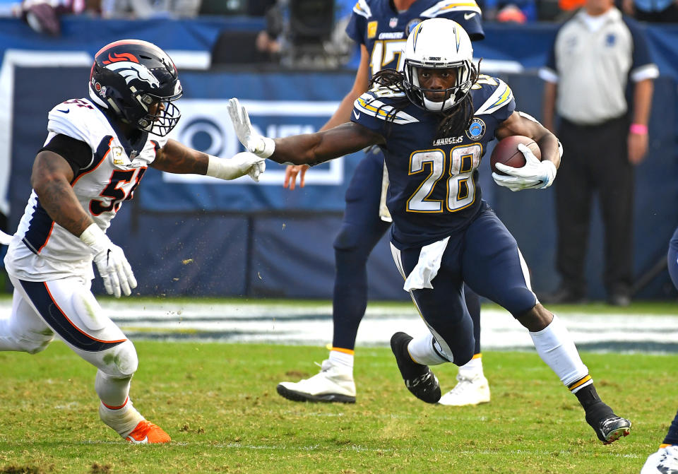 There doesn't seem to be much of a market for Chargers' RB Melvin Gordon. (Getty Images)