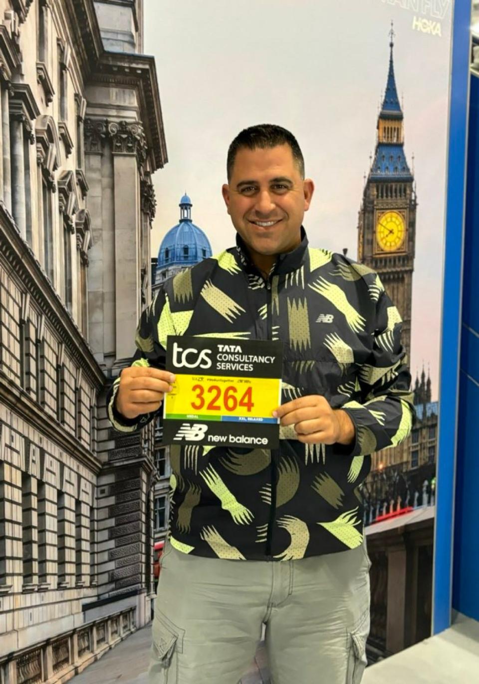 Harry Cicma is ready to run the London Marathon on Sunday as he competes for the prestigious Abbott Six Star Medal.