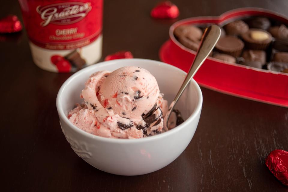 A bowl of Graeter's Ice Cream. Graeter's is one of many local businesses offering deals for National Ice Cream Day.