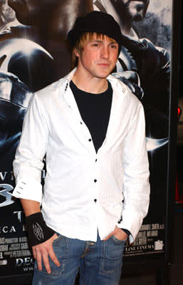 Kyle Searles at the Hollywood premiere of New Line Cinema's Blade: Trinity