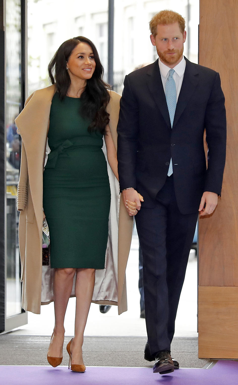 The Duke and Duchess of Sussex arrive at the annual WellChild Awards in London. [Photo: Getty]