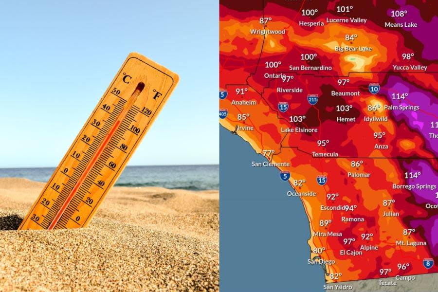 Lanzan en San Diego  “advertencia de calor excesivo”