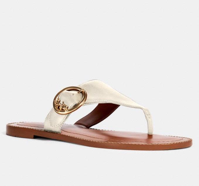 Lesli Sandal. Image via Coach.