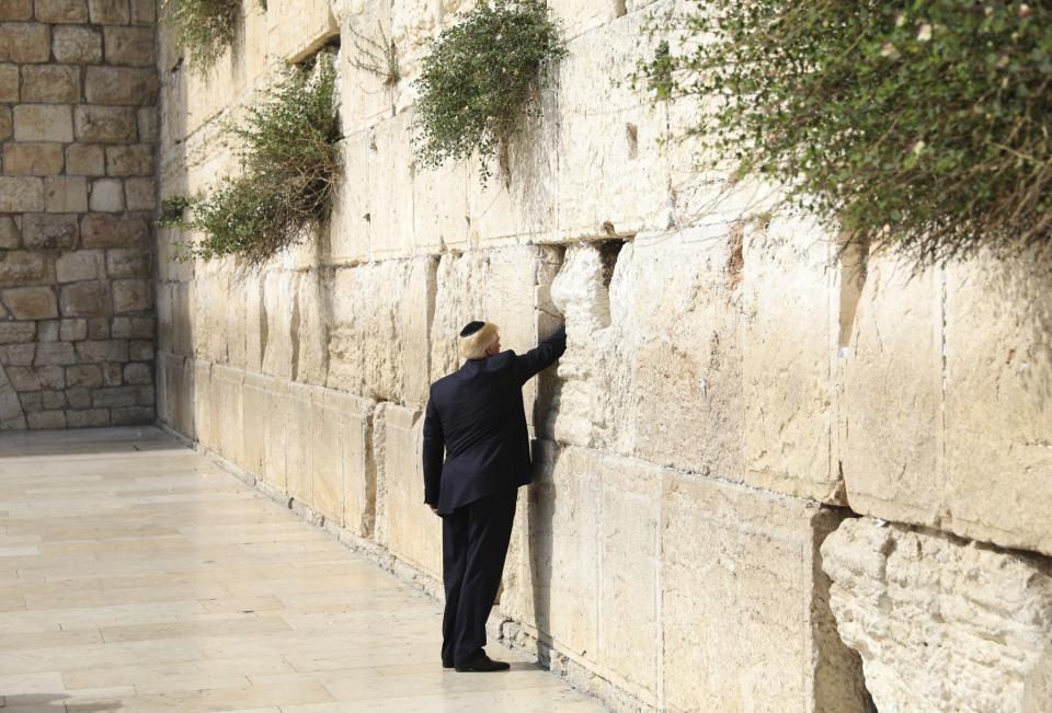 Trump en Jerusalén