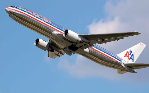 American Airlines Boeing 767 aircraft leaving London Heathrow - Credit: Wikimedia Commons