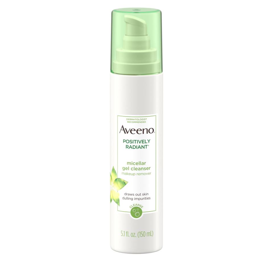 15) Aveeno Positively Radiant Micellar Gel Cleanser