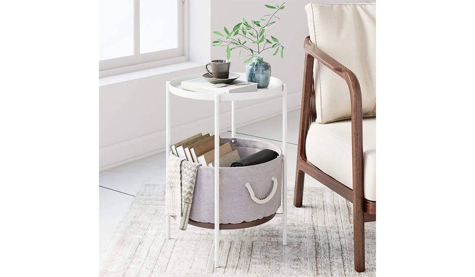 Nightstand in white