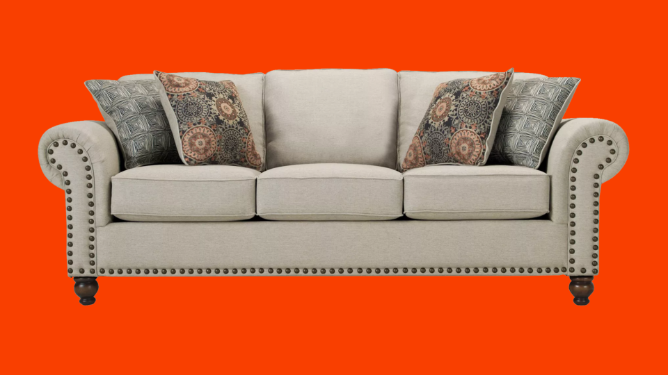 Save $200 on this stylish sofa from Raymour & Flanigan.