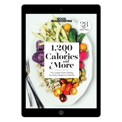 <p>goodhousekeeping.com</p><p><strong><strong>Learn more about how to safely lose weight and love the food you're eating with <em><a href="https://shop.goodhousekeeping.com/good-housekeeping-1200-calories.html" rel="nofollow noopener" target="_blank" data-ylk="slk:1,200 Calories and More: The Complete Guide to Building Your Perfect Weight-Loss Meal Plan;elm:context_link;itc:0;sec:content-canvas" class="link ">1,200 Calories and More: The Complete Guide to Building Your Perfect Weight-Loss Meal Plan</a> </em>from<em> Good Housekeeping — </em>choose from our 14-day, 21-day, and 28-day menu plans.</strong></strong></p><p><strong>RELATED:</strong> <a href="https://www.goodhousekeeping.com/health/diet-nutrition/a35058950/can-a-person-be-fat-and-fit/" rel="nofollow noopener" target="_blank" data-ylk="slk:Is It Possible to Be "Overweight" and Healthy?;elm:context_link;itc:0;sec:content-canvas" class="link ">Is It Possible to Be "Overweight" and Healthy?</a></p>