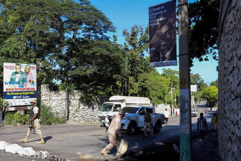 Haitians protest insecurity and fuel shortages, in Port-au-Prince