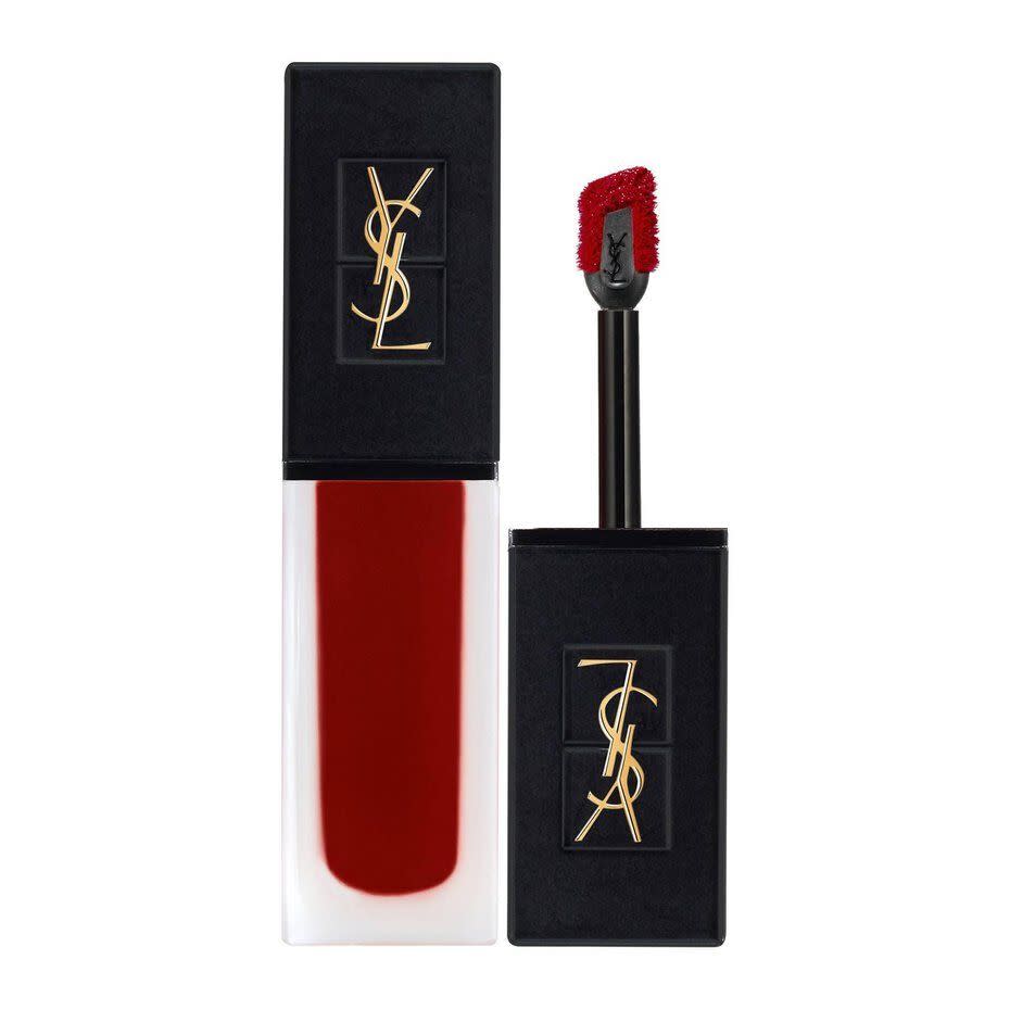 13) Tatouge Couture Velvet Cream Liquid Lipstick in Club Bordeaux