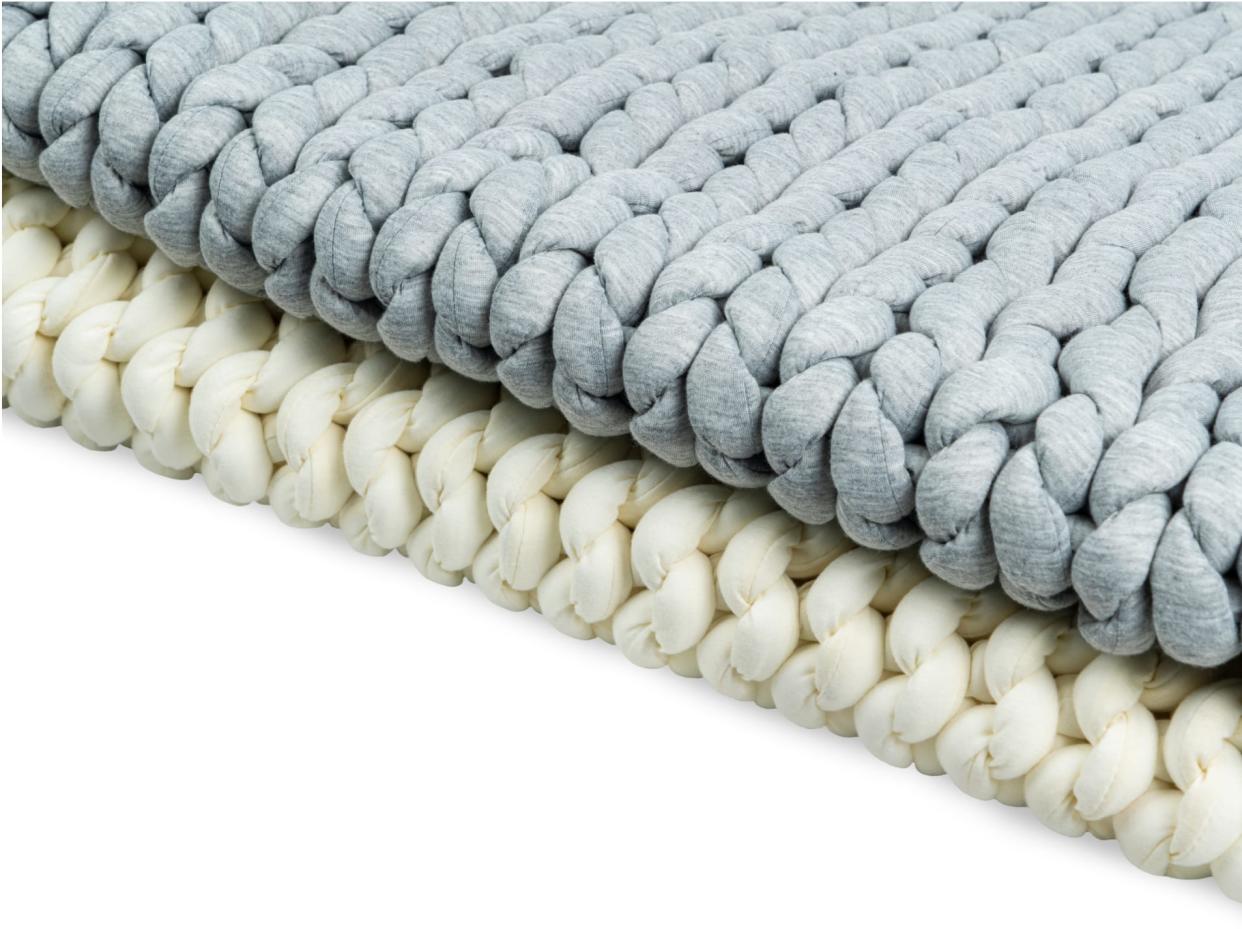 <p><a href="https://go.redirectingat.com?id=74968X1596630&url=https%3A%2F%2Fbrooklynbedding.com%2Fproducts%2Fchunky-knit-weighted-blanket&sref=https%3A%2F%2Fwww.cosmopolitan.com%2Flifestyle%2Fg60469283%2Fbest-gifts-for-new-moms%2F" rel="nofollow noopener" target="_blank" data-ylk="slk:Shop Now;elm:context_link;itc:0;sec:content-canvas" class="link rapid-noclick-resp">Shop Now</a></p><p>Chunky Knit Weighted Blanket</p><p>brooklynbedding.com</p><p>$149.30</p>