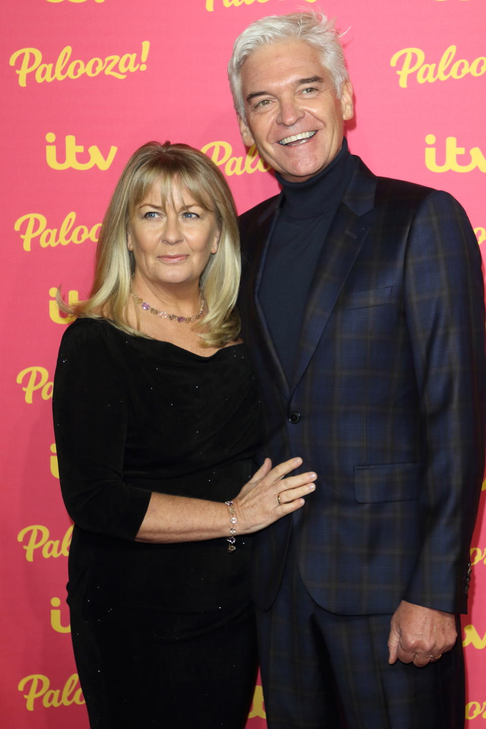 Phillip Schofield and Stephanie Lowe at the ITV Palooza at the Royal Festival Hall, South Bank (Photo by Keith Mayhew / SOPA Images/Sipa USA)