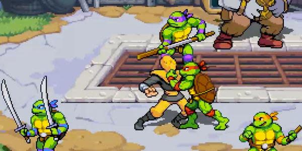 TMNT: Shredders Revenge rinde homenaje a Street Fighter y Mortal Kombat