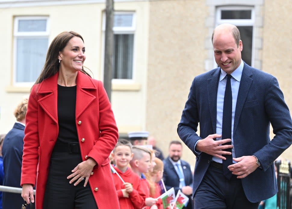 Prince William and Kate Middleton visit Wales 