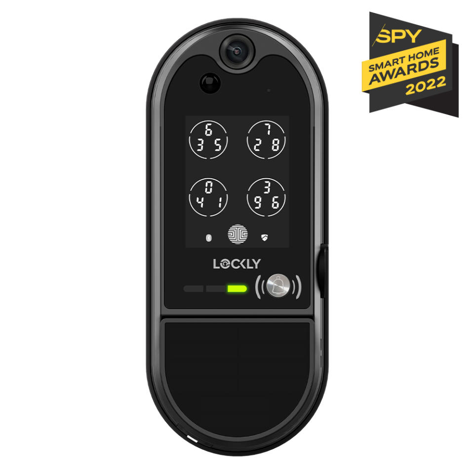 garage door security, Lockly Vision Elite, SPY Smart Home Awards for garage door security