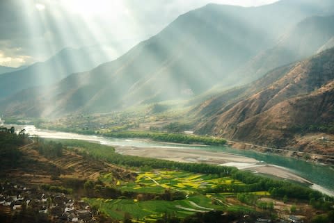 The towering Yangtze river - Credit: istock