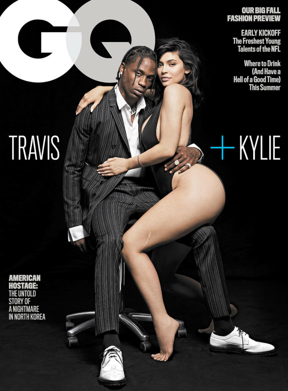 Travis Scott & Kylie Jenner (GQ USA, agosto 2018)