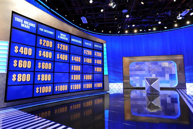 <p>Amanda Edwards/Getty </p> Jeopardy!