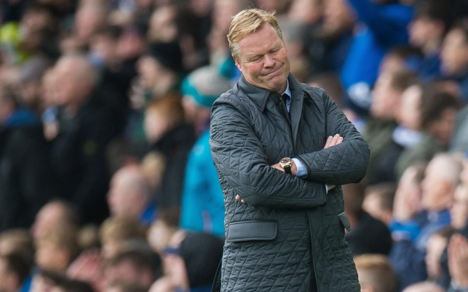 Ronald Koeman has paid the price for Everton’s dreadful run
