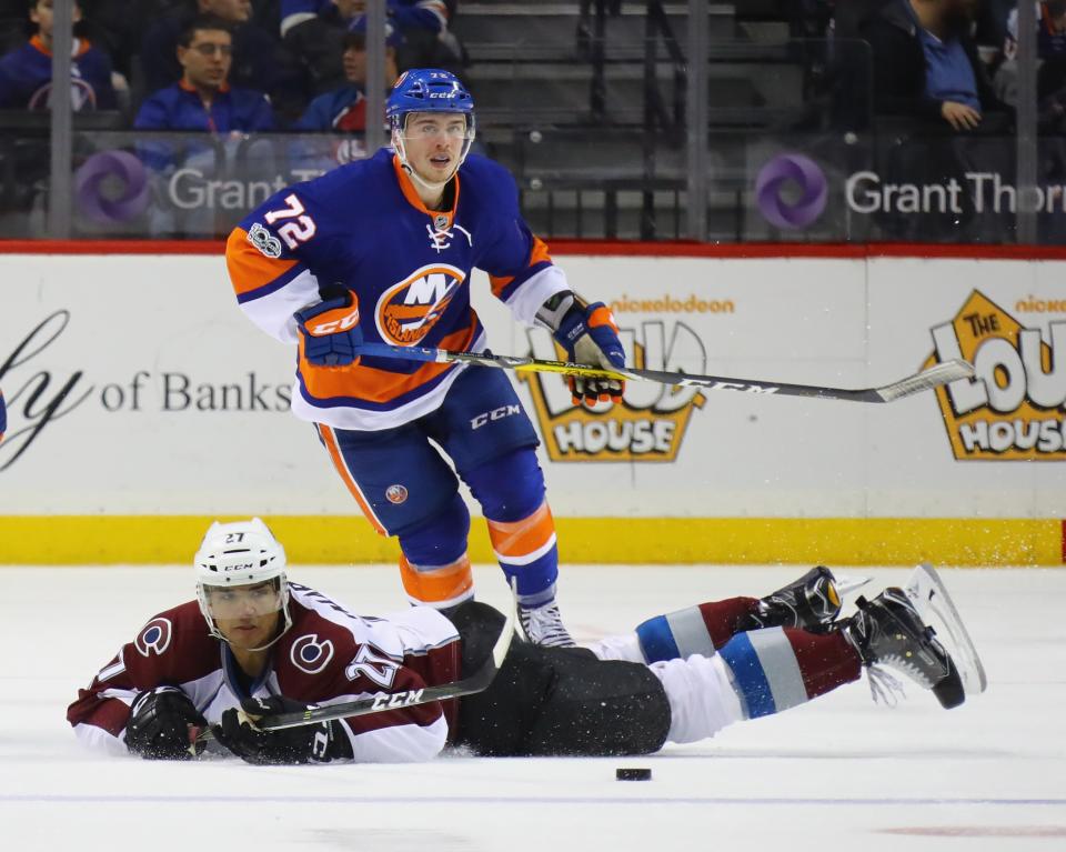 Anthony Beauvillier is definitely a sleeper to consider in Yahoo Fantasy Hockey this season. (Photo by Bruce Bennett/Getty Images)