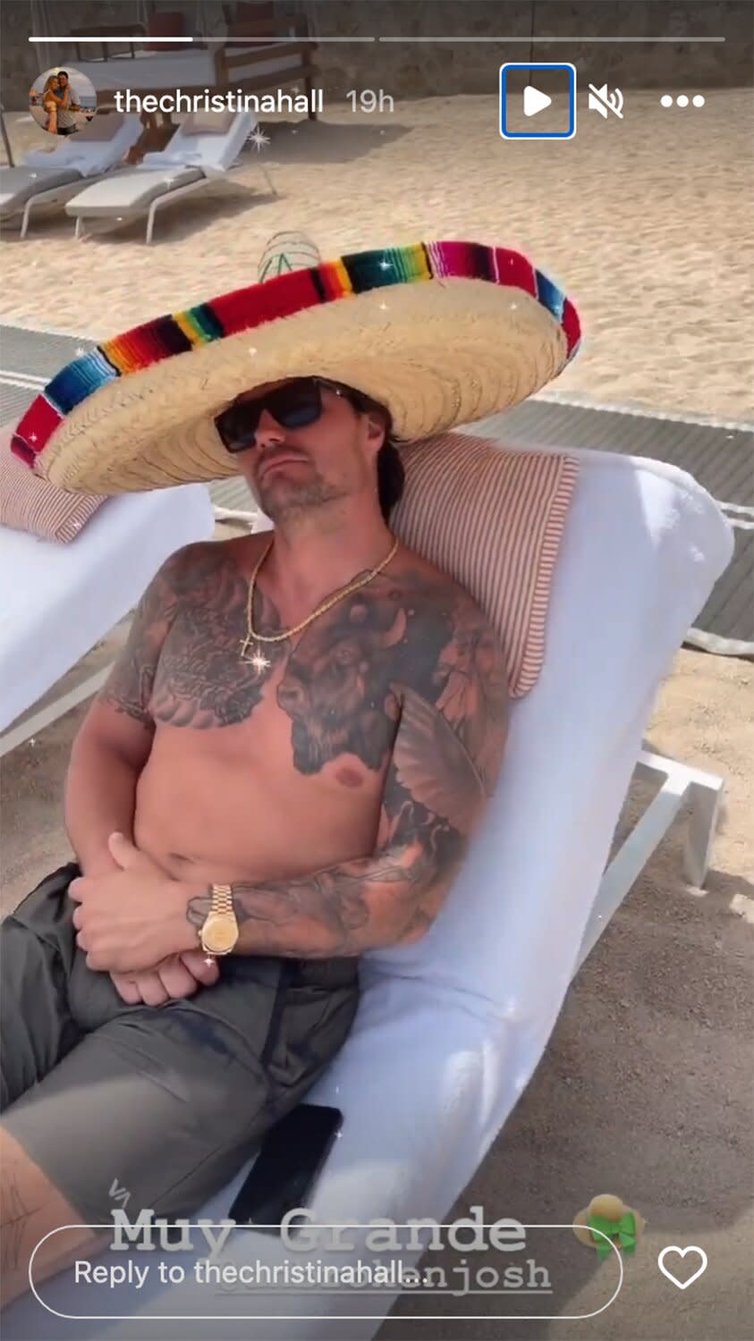 Christina Hall and Husband Josh Relax in Mexico Two Weeks After Wedding