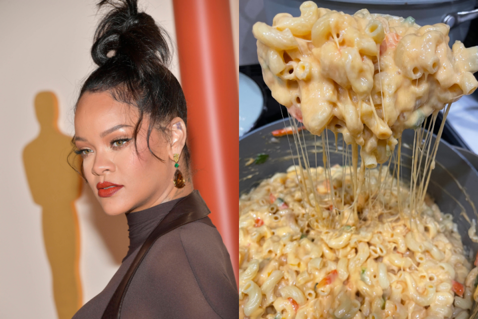 <p>IMAGO / MediaPunch / Choya Johnson</p><p>If you're looking to shake up your mac and cheese game, Rihanna's recipe is one to consider. The addition of ketchup, mustard, and pepper sauce gives the creamy, cheesy dish both a sweet and spicy taste. </p><p><strong>Get the recipe: <a href="https://www.yahoo.com/lifestyle/rihannas-mac-cheese-takes-classic-143000418.html" data-ylk="slk:Rihanna's Mac & Cheese Takes the Classic Comfort Food In an Entirely New Direction;elm:context_link;itc:0;sec:content-canvas;outcm:mb_qualified_link;_E:mb_qualified_link;ct:story;" class="link  yahoo-link">Rihanna's Mac & Cheese Takes the Classic Comfort Food In an Entirely New Direction</a></strong></p>