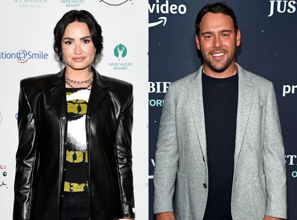 Demi Lovato, Scooter Braun