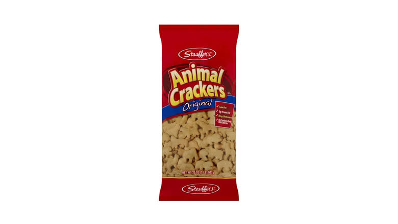 packet of Stauffer's animal crackers