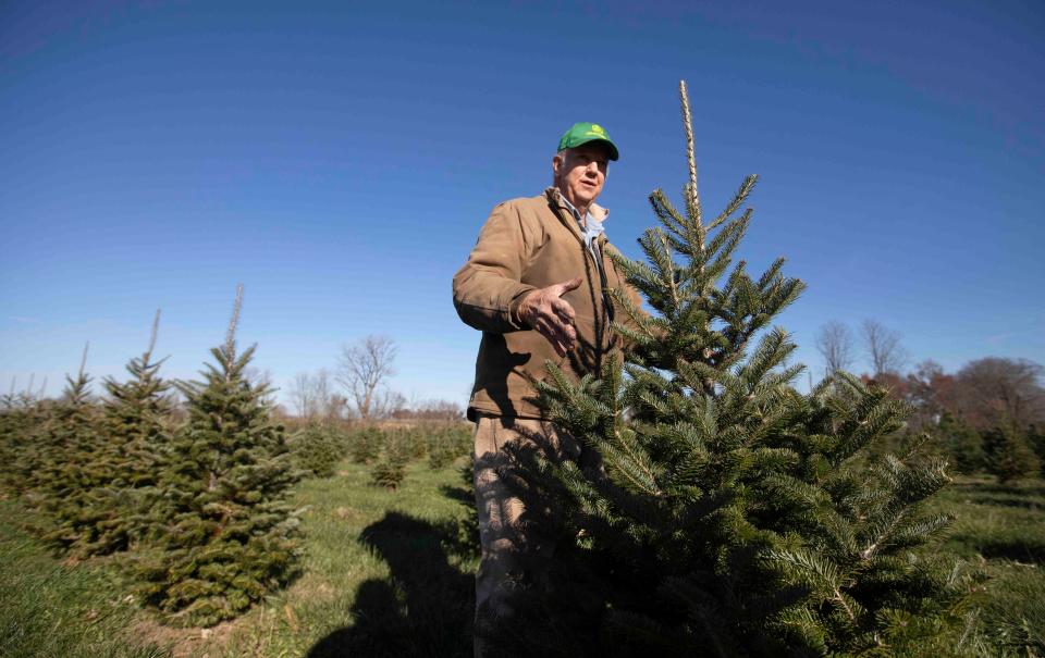 Roger Koch, along with his wife, Carol, own Koch Christmas Trees in Okeana, Ohio. They started planting trees in 1994 over their six acres and selling in 2001.