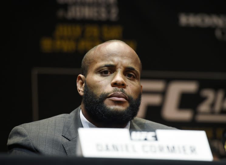 Daniel Cormier has a lot to prove on Saturday against Jon Jones at UFC 214. (Getty)