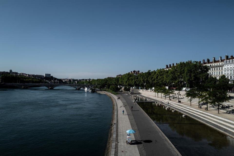 Le Rhône. - JEFF PACHOUD / AFP