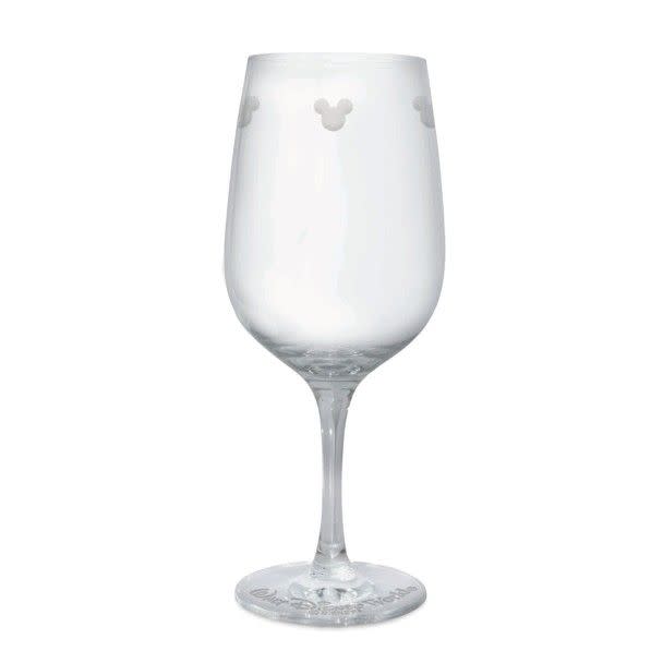 1) Mickey Mouse Icon Stemmed Glass