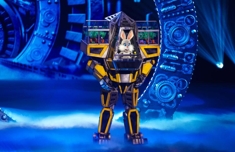 Robobunny performed in the final (ITV)