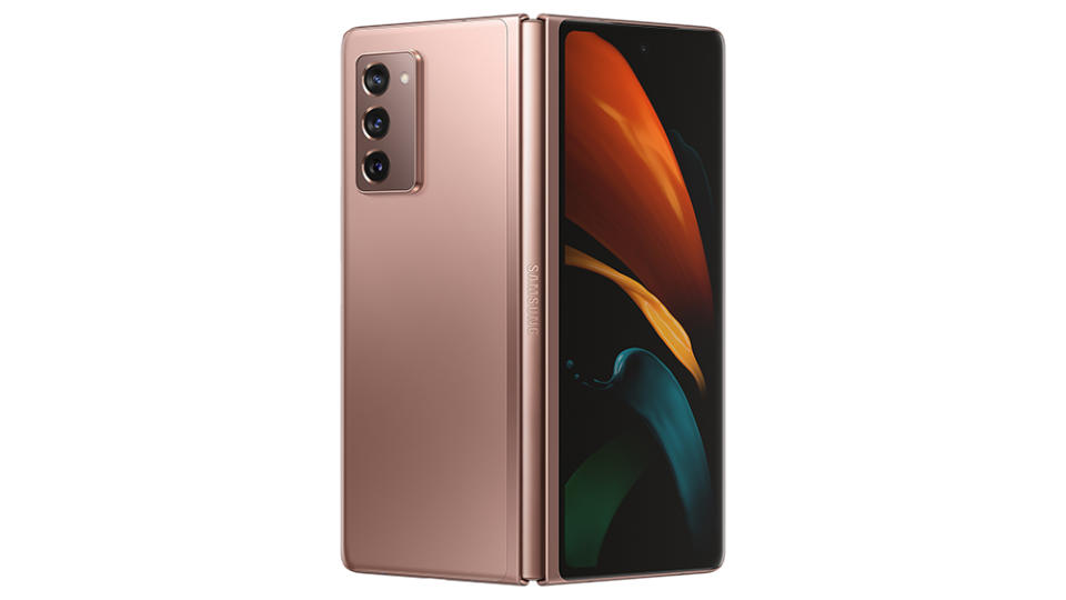 Samsung Galaxy Z Fold2 in Mystic Bronze