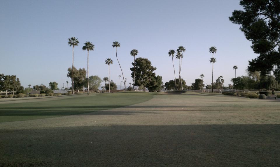 The Lakes East Golf Course is operated by the Recreation Centers of Sun City. State records show the course uses groundwater.