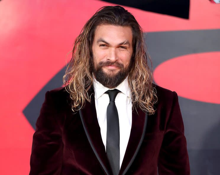 Jason Momoa may be intimidating, but he says he's a pretty nice guy. (Photo: Mike Marsland/WireImage)