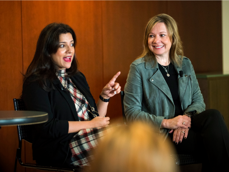 GM Mary Barra Girls Who Code