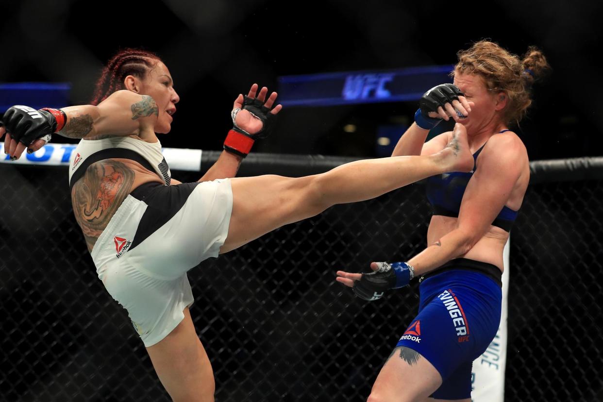 Cyborg aiming for a fourth world titles in four different promotions: Getty Images