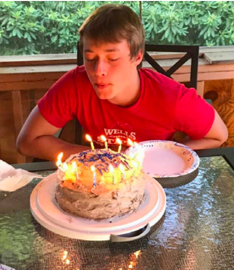 Several photos of Trevor Bickford were included in recent court filings arguing for a reduced prison sentence, including one on his 17th birthday in 2020.