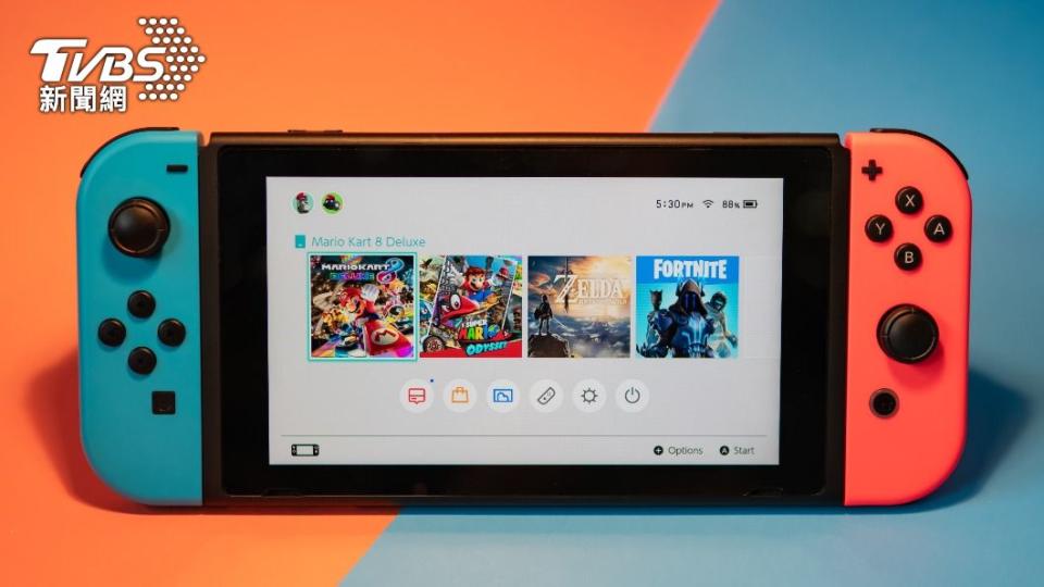 任天堂新一代主機Switch 2的規格傳早已確定。（示意圖／shutterstock達志影像）