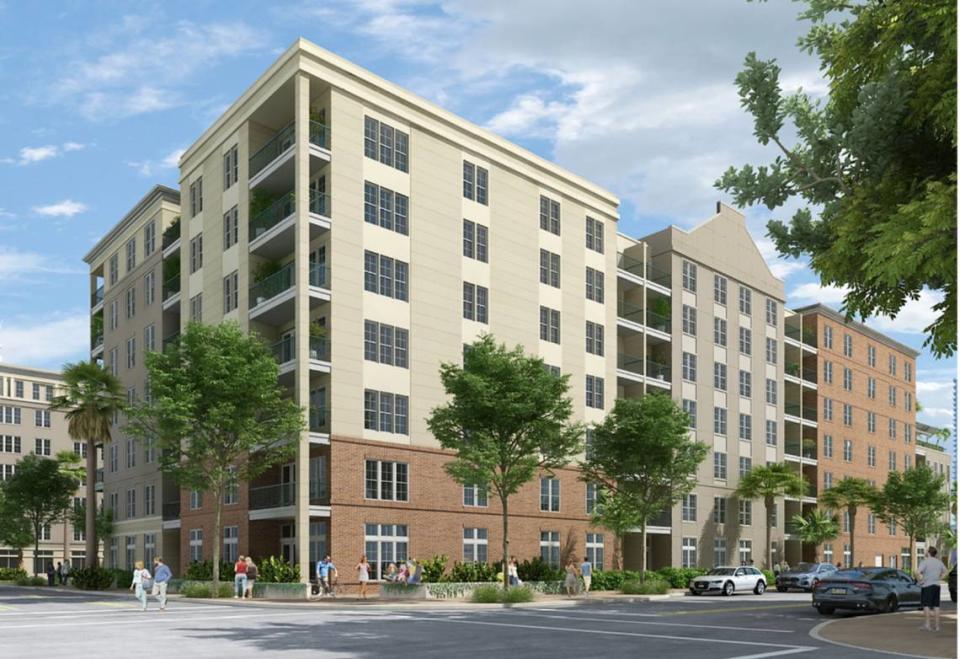 Silver Hills, an Ohio-based apartment developer, says it wants to build up to 350 apartment units in a building that’s between six and eight stories tall. The company has also offered to provide 10,000 square feet of retail space.