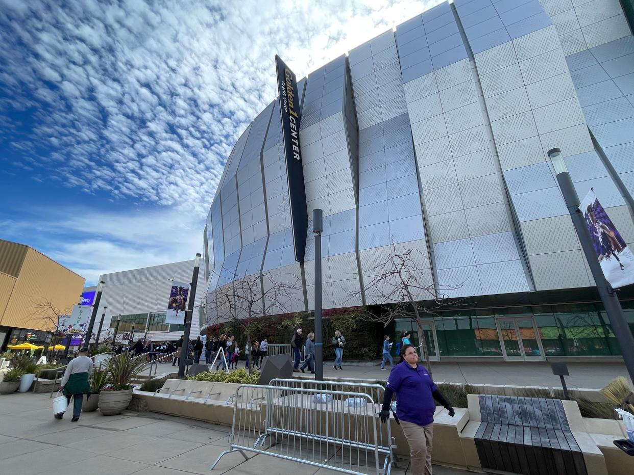 Sacramento's Golden 1 Center, where Buena High will play Oakland High for the CIF-State Division III boys basketball championship Friday afternoon