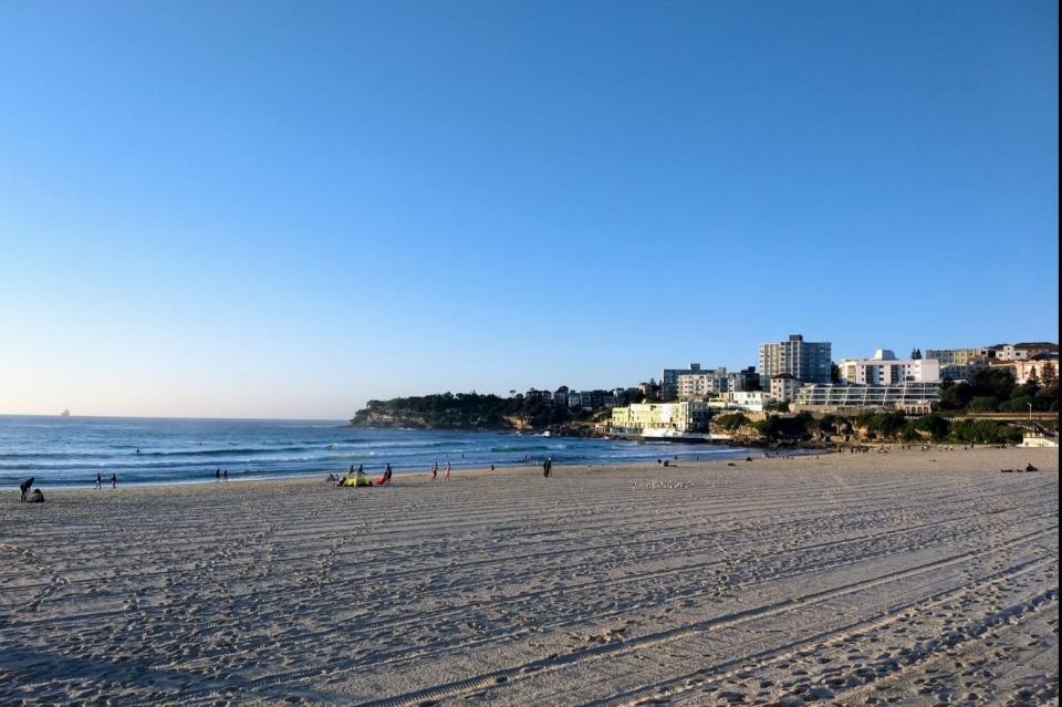 <p>Australia could be on the government’s “green list” when travel restrictions ease next month (pictured is Bondi Beach)</p> (PA)