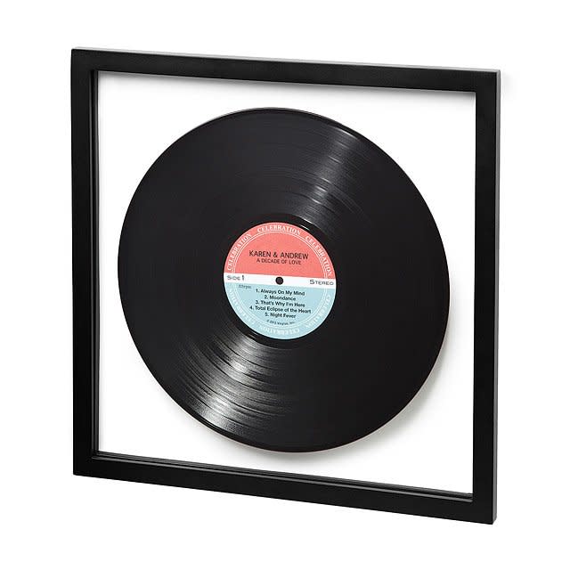 personalized record LP disc